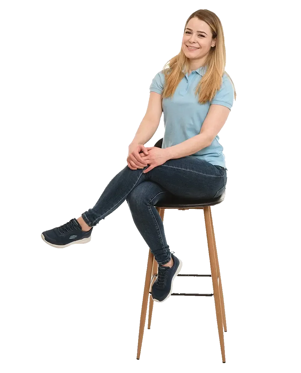 Frei Judit ülve, mosolyogva